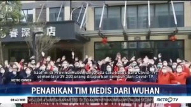 Kasus Covid-19 Turun, Ribuan Staf Medis Mulai Tinggalkan Wuhan