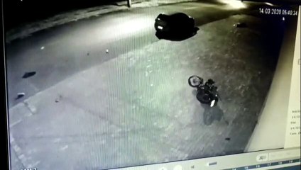 Câmera mostra momento de grave colisão na Avenida Estados Unidos