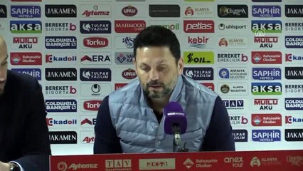 Aytemiz Alanyaspor-Gaziantep FK maçının ardından