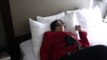 BDMV-113 Aruna Sharma relaxing in Bed at Hilton Homewood Suites C202 Tukwila WA Seattle Feb 11, 2020