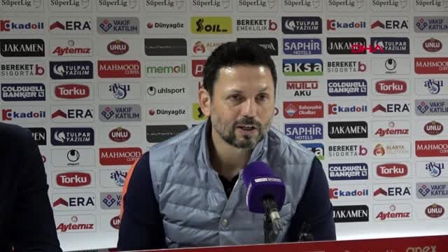 SPOR Aytemiz Alanyaspor - Gaziantep FK maçının ardından