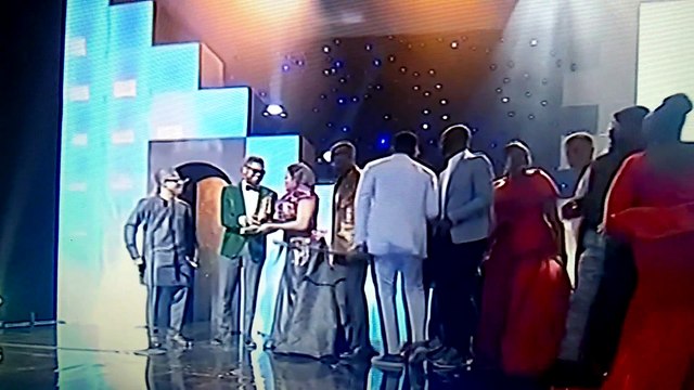Funke Akindele won the best female comedy drama actresssThe #AMVCA'S2020 (Africa Magic