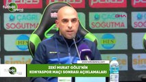 Zeki Murat Göle'nin maç sonu açıklamaları