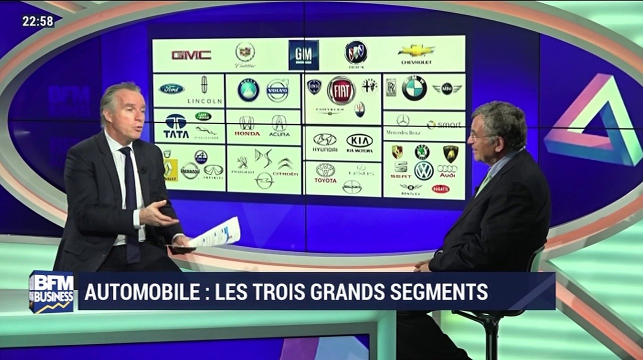 BFM Stratégie (Cours n°90): Les trois grands segments dans l'automobile - 14/03