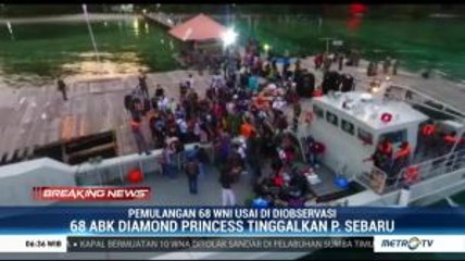 Sertifikat Kesehatan Jamin 68 WNI ABK Diamond Princess Bebas dari Covid-19