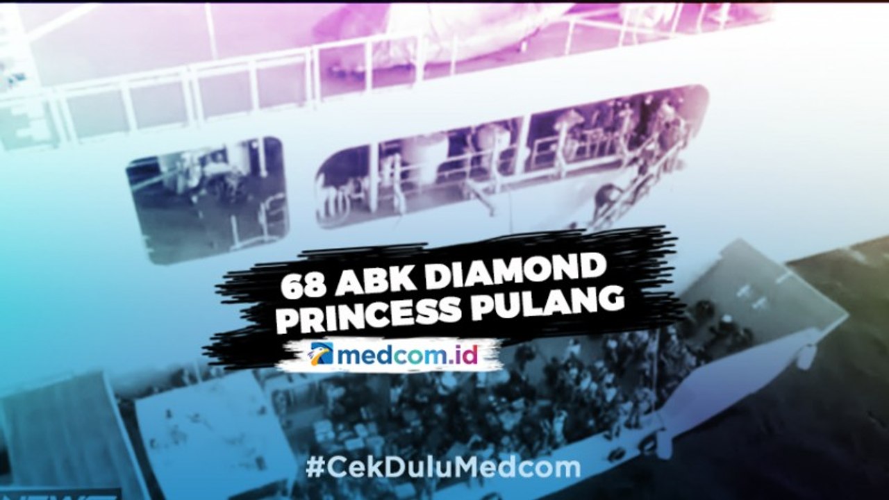 68 WNI ABK Diamond Princess yang Pulang Hari Ini Dipastikan Sehat
