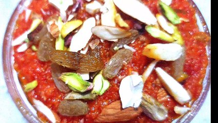 Carrot HALWA/GAJAR KA HALWA/DIPA'S KITCHEN