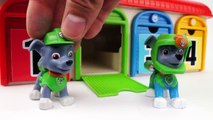 Paw Patrol Toys Transform in Wrong and Right Garage Door Playset for Toddlers Learning Numbers