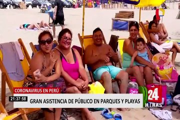 Ciudadanos no acatan las medidas de prevención y asisten a parques y playas