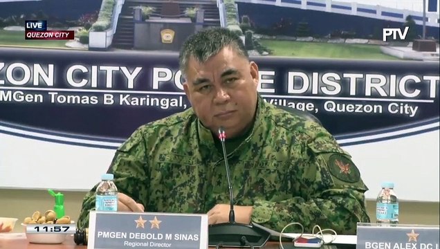 ICYMI (PART 1) | NCRPO Chief Debold Sinas explains the purpose of community quarantine in a press conference held March 15, 2020