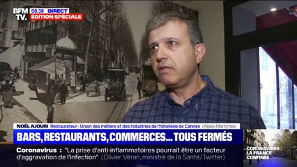 L'inquiétude de ce restaurateur après la décision de fermeture de son commerce