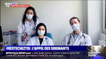 #ResteChezToi: l'appel des soignants pour lutter contre le coronavirus