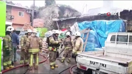 Fatih’te tarihi hamamda yangın paniği