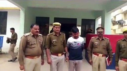 इटावा: पुलिस ने गैंगस्टर वारंटी आरोपी युवक को किया गिरफ्तार