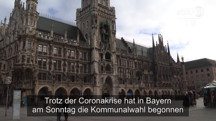Trotz Coronakrise Kommunalwahl in Bayern