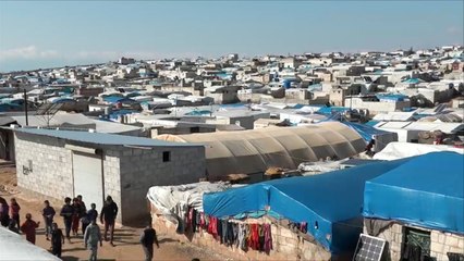 أوضاع إنسانية صعبة للنازحين السوريين في ظل تصاعد العمليات العسكرية