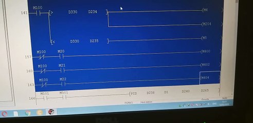 Mitsubishi PLC Gx developer -- Compare instruction