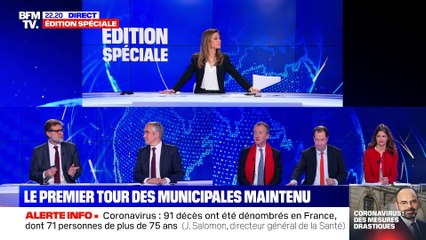Le premier tour des municipales maintenu (1/3) - 14/03