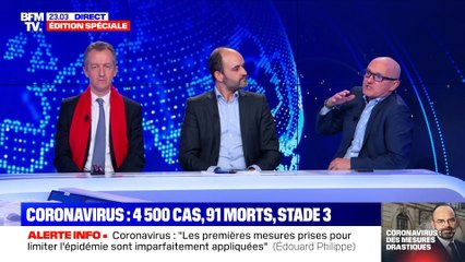 Coronavirus: 4 500 cas, 91 morts, stade 3 (3/5) - 14/03