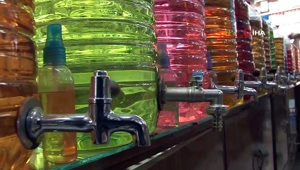 Koronavirüs kolonyaya ilgiyi arttırdı...Önce 150 litre satıyordu şimdi 2 bin litreye yükseldi