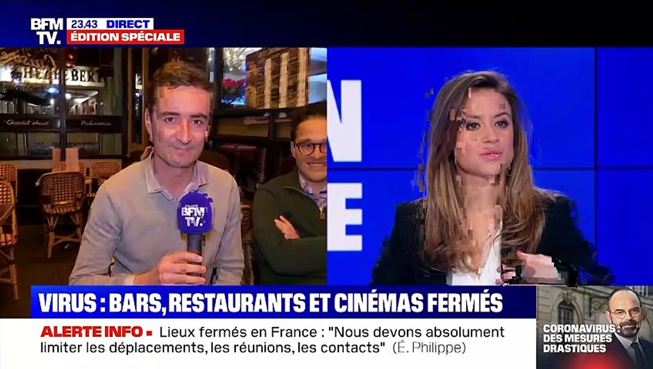 Virus: bars, restaurants et cinémas fermés (3/3) - 14/03