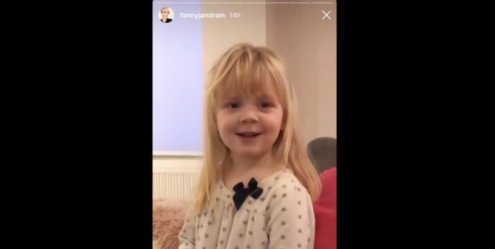 Trop chou ! La petite fille de Fanny Jandrain nous explique le conoravirus