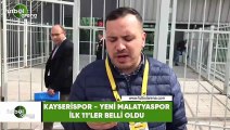 Kayserispor - Yeni Malatyaspor maçına doğru