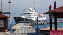 ANTALYA-Alanya'da kruvaziyer gemi sürprizi