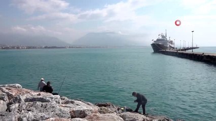 Alanya'da 'Kruvaziyer' sürprizi