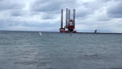 Marmara Denizi'nde ulaşıma poyraz engeli