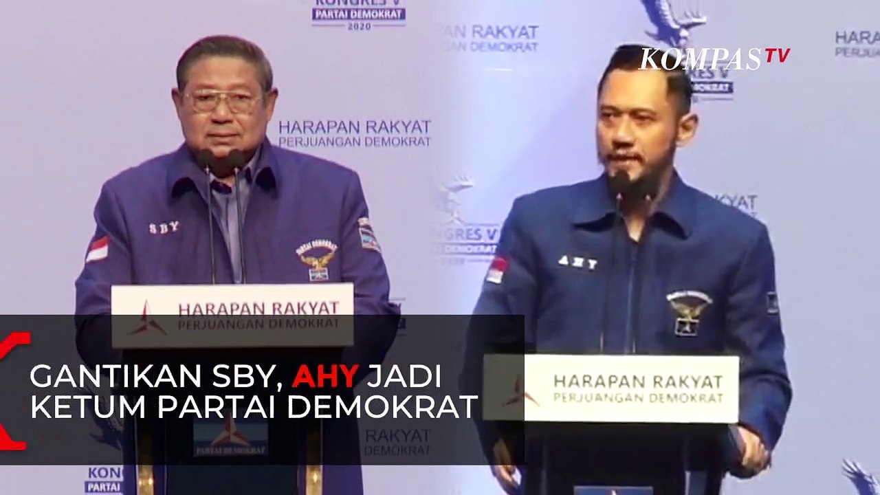 Gantikan SBY, AHY Jadi Ketum Partai Demokrat, Ini Janjinya