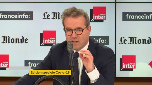 Martin Hirsch, directeur de l'AP-HP : Sur smartphone, un questionnaire permettra aux patients d'être suivis, avec, de l'autre côté de l'application qui s'appelle Covidom, quelqu'un puisse voir tous les signaux d'alerte.