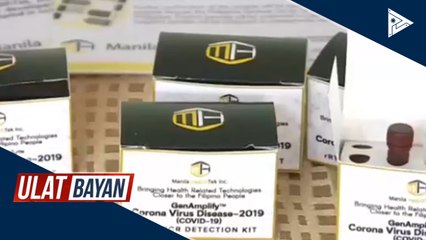 Pondo para sa produksyon ng karagdagang test kits, tiniyak