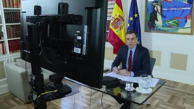 Los presidentes autonómicos participan en la videoconferencia con Sánchez