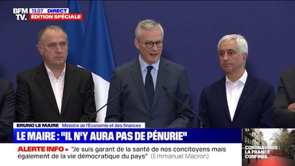 Bruno Le Maire: "Les animaleries et les magasins d'alimentation pour animaux resteront ouverts"