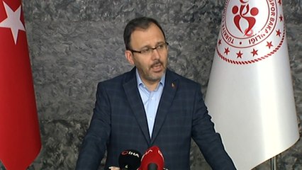 Gençlik ve Spor Bakanı Kasapoğlu'Umreden dönen vatandaşlarımızı Ankara ve Konya'daki yurtlarımıza yerleştirdik'