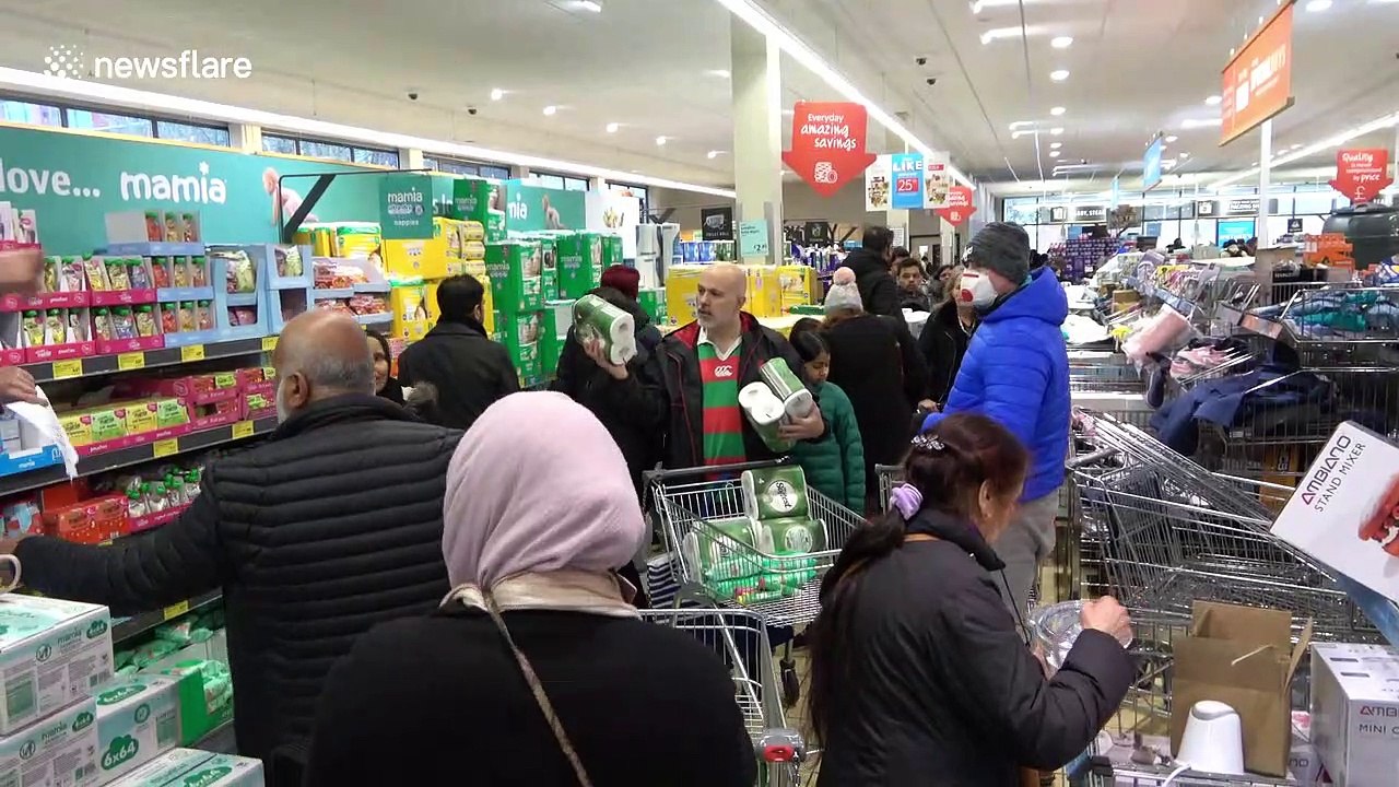 Coronavirus: UK panic buying continues despite government call to stop