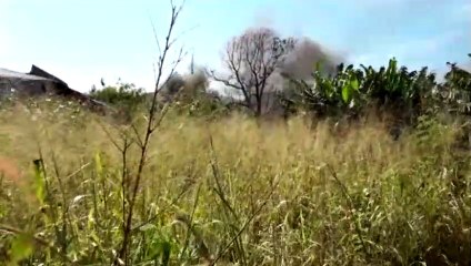 Fumaça perto de empresa na BR-277 mobiliza bombeiros