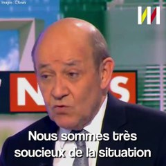 Jean-Yves Le Drian conteste les résultats de la présidentielle en RDC.