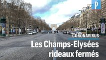 Coronavirus : sur les Champs-Elysées, la vie s'est arrêtée