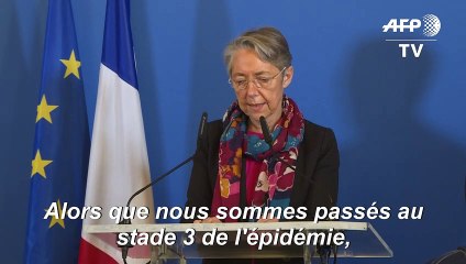 Coronavirus: "chacun doit renoncer aux déplacements non essentiels" (Borne)