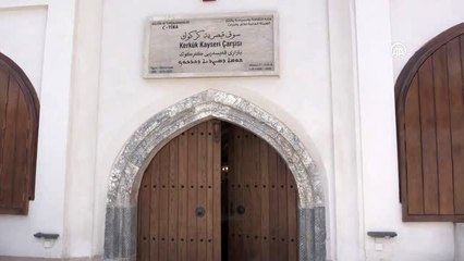 TİKA'nın onardığı Kerkük Kayseri Çarşısı esnafa teslim edildi