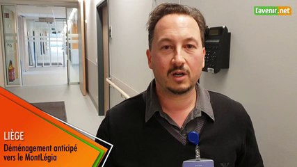 Liège - déménagement anticipé vers le MontLégia