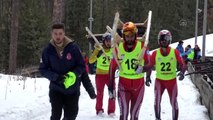 Kulüpler Arası Natürel Kızak Türkiye Şampiyonası Kars'ta tamamlandı