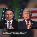 Surprise end to Trump-Bolsonaro visit: a coronavirus cluster
