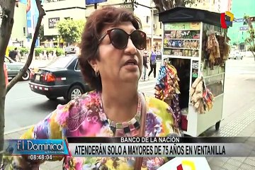 Coronavirus en Perú: Banco de la Nación atenderá solo a mayores de 75 en ventanilla