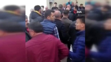 Verem Savaş Derneği kongresinde kavga çıktı