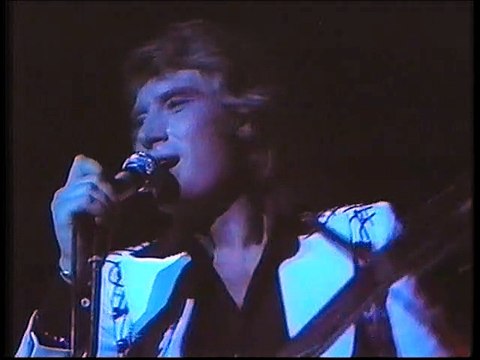 Johnny Hallyday Tes tendres années Palais des Sports 1976