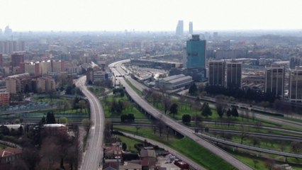 Coronavirus: les images d'une autoroute déserte en Italie