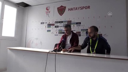 Hatayspor - Cesar Grup Ümraniyespor maçının ardından
